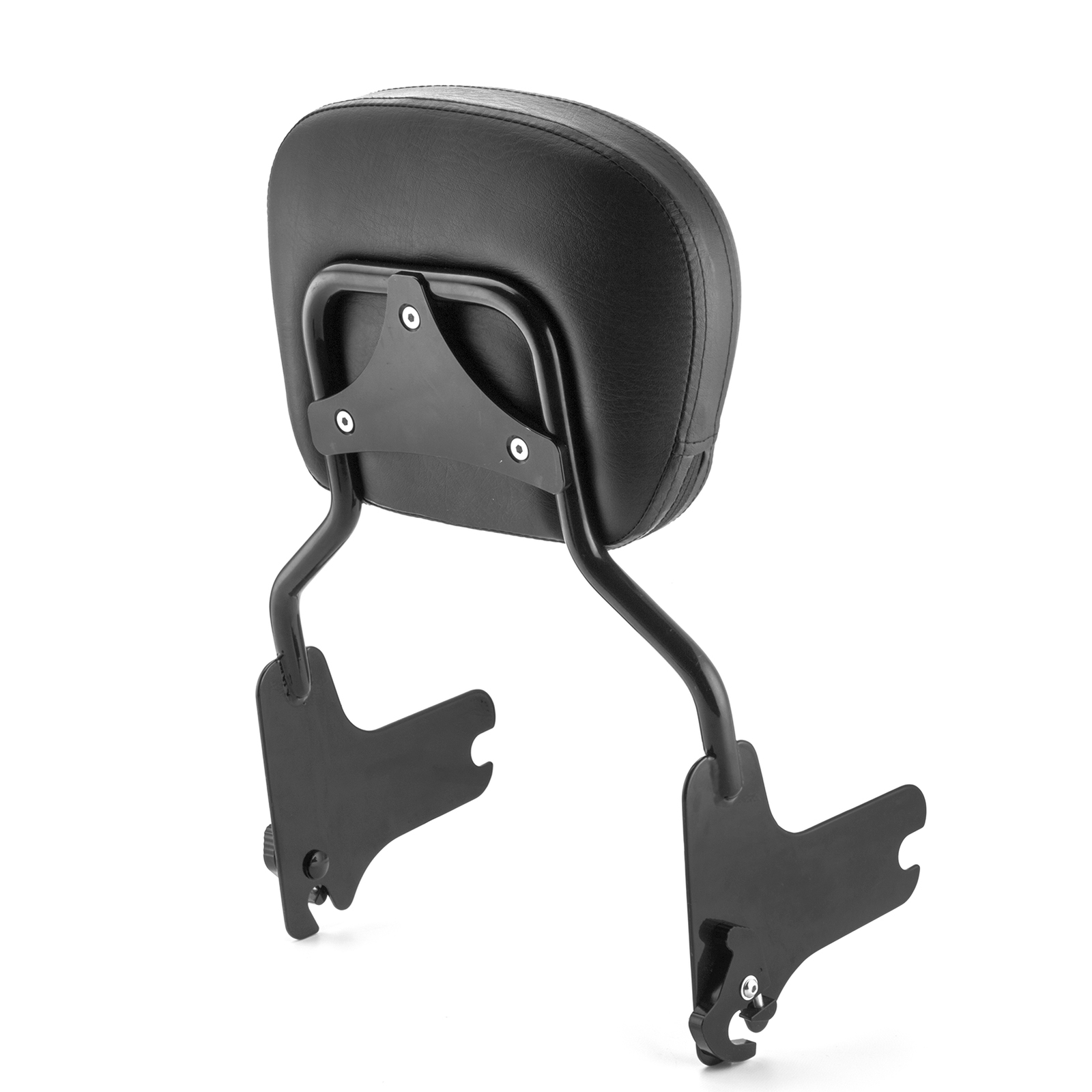 For 97-08 Harley Road King Electra Glide Detachable Sissy Bar Backrest Pad Black