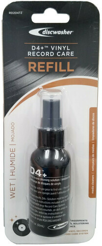 Discwasher RD2047Z D4+ Vinyl Record Care Refill Cleaning Fluid for RD1007Z [NEW]