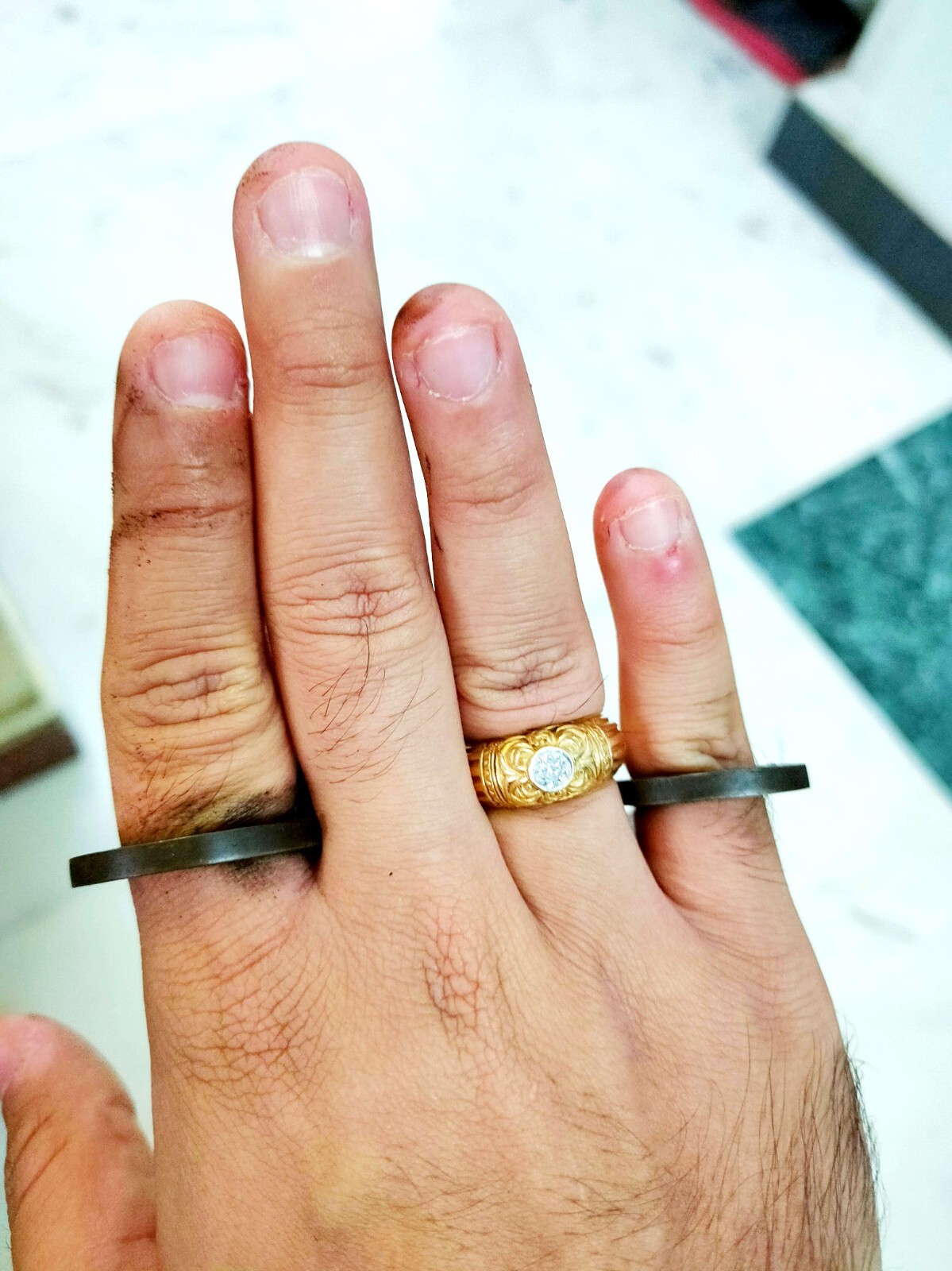 Claw Dagger Bagh Nakh Vagh Nakh Maratha India Hand Forged Steel Handmade i954S