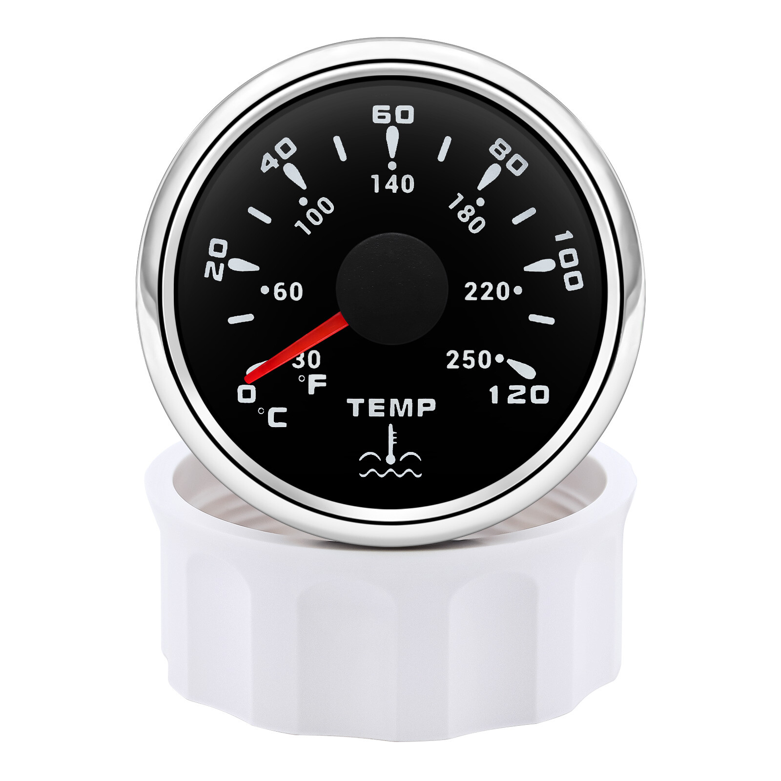 6 Gauge Set 85mm GPS Speedometer 160MPH Tacho&52mm Fuel/Oil/Temp/Volt Gauge US