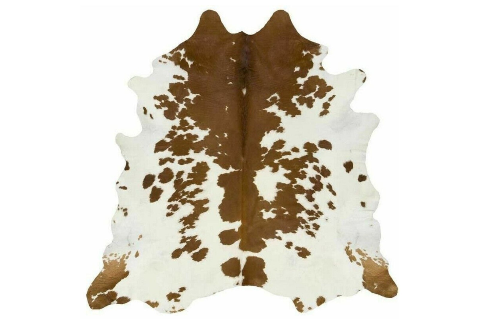 NEW LARGE 100% COWHIDE LEATHER RUGS TRICOLOR COW HIDE SKIN CARPET AREA