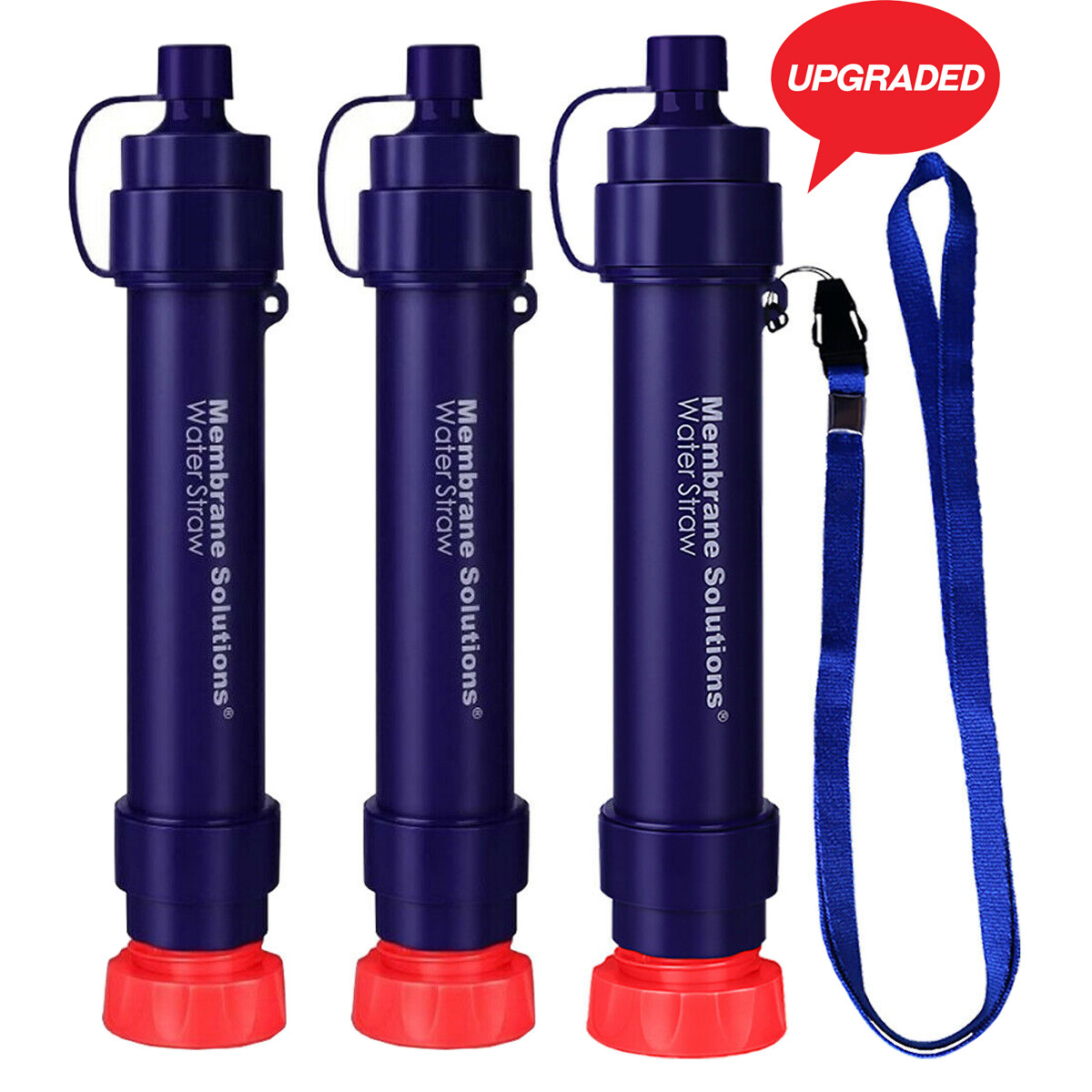 Water Filter Bottle|Personal Water Filter Straw|0.1μm Ultra-Filtration 4-Stage