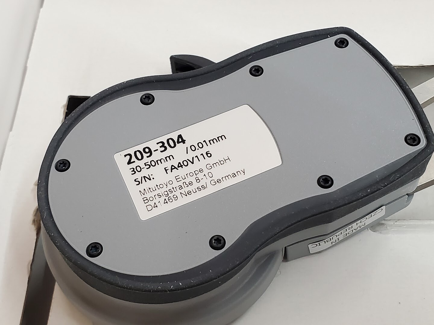 Mitutoyo Internal Groove Dial Caliper Comparator Gauge Gage 30-50mm / 0.01mm