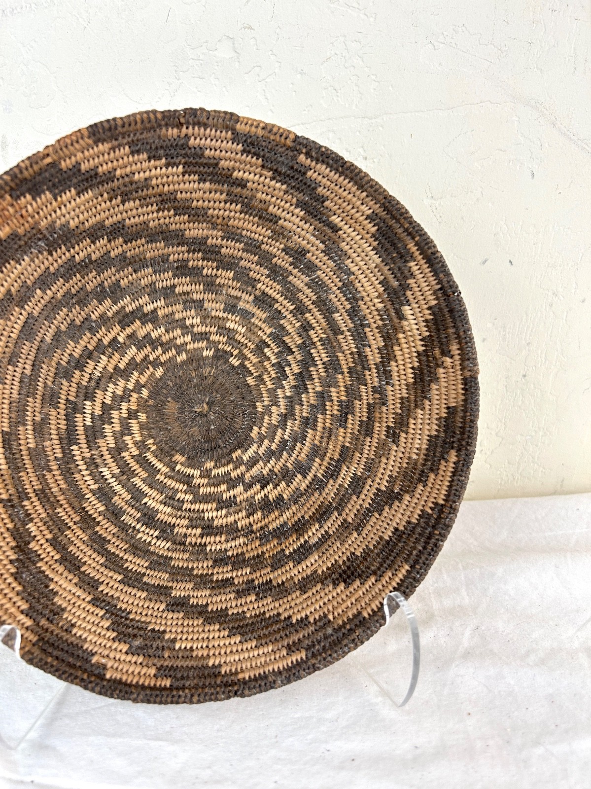 Museum Quality Whirlwind Tohono O'odham Pima Basket