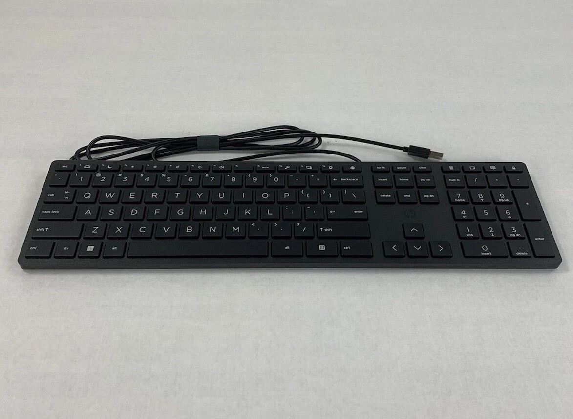 NEW SEALED ! HP L96909-001 Halley Wired USB Slim Keyboard (Lot of 10)