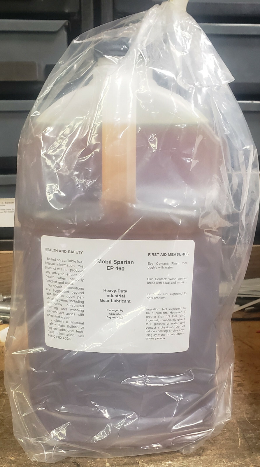 Hobart Mixer Gear Oil Ep460, H600 L800 P660 M802 V1401 OEM Number # 102973-00071