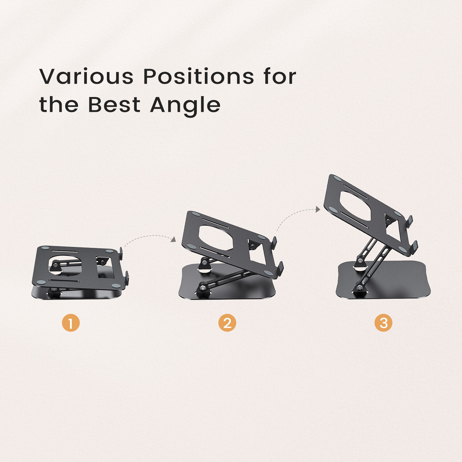 Portable Laptop Stand Holder Adjustable Laptop Stand Notebook Holder for Desk