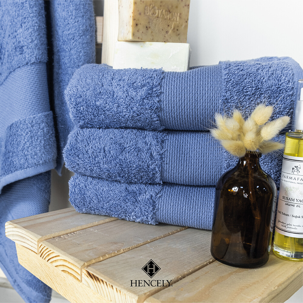Hencely Hotel and Spa Quality 100% Cotton Turkish Towels, Soft and Absorbent