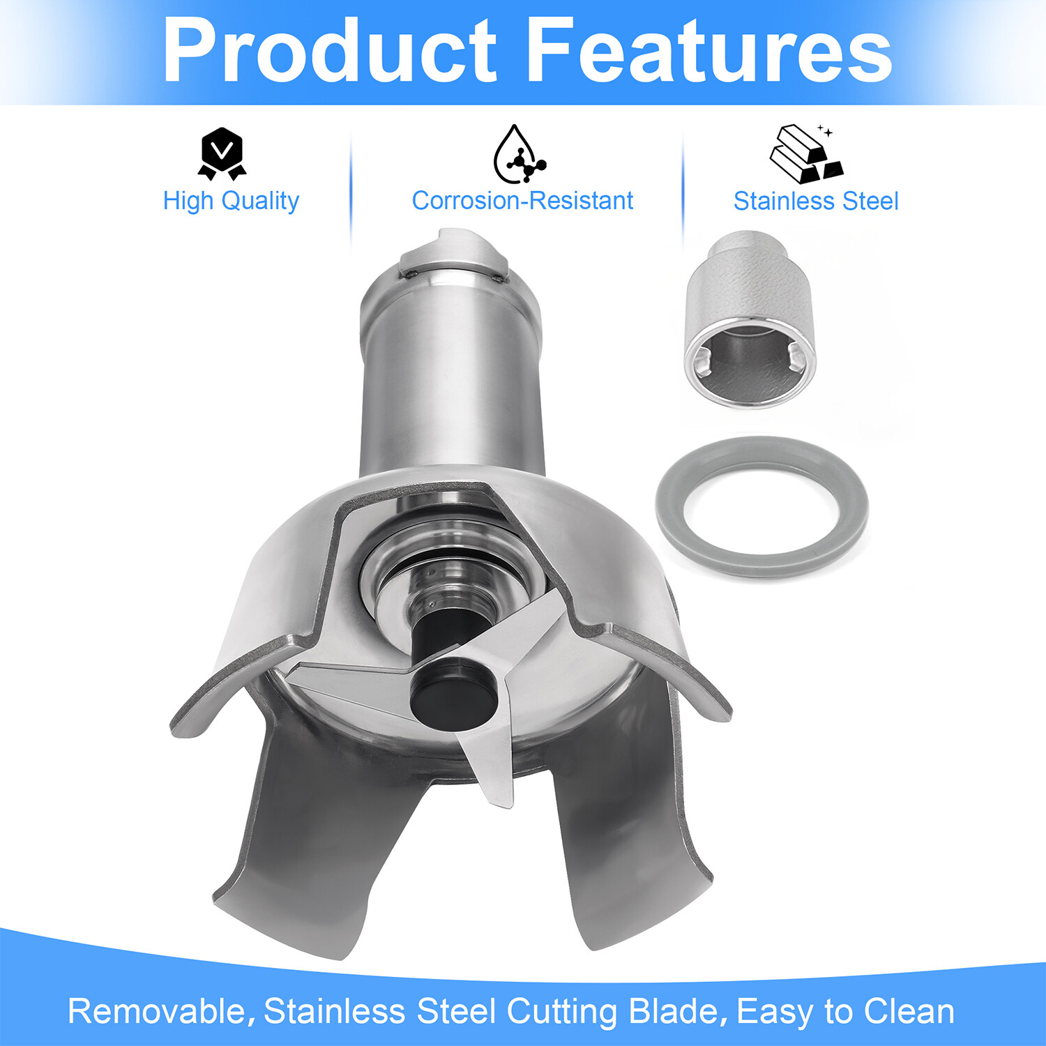 Robot Coupe Bell Cover Assembly, MP550 Turbo B Series