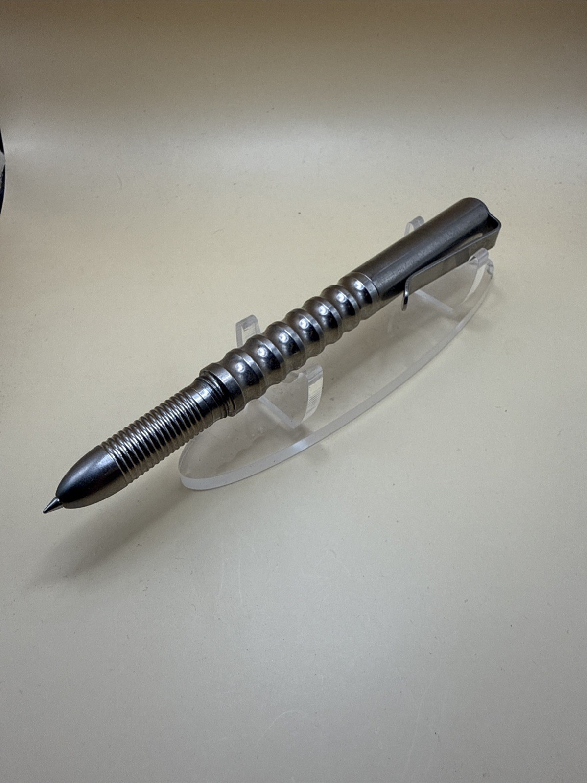 Prometheus Lights Alpha Executive Pen Titanium Ballpoint Pen