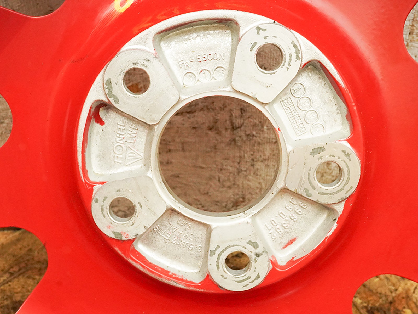 1998 - 2004 Porsche Boxster 986 Spare Tire Wheel 17X3.5 5 Lug 130Mm Rear Oem