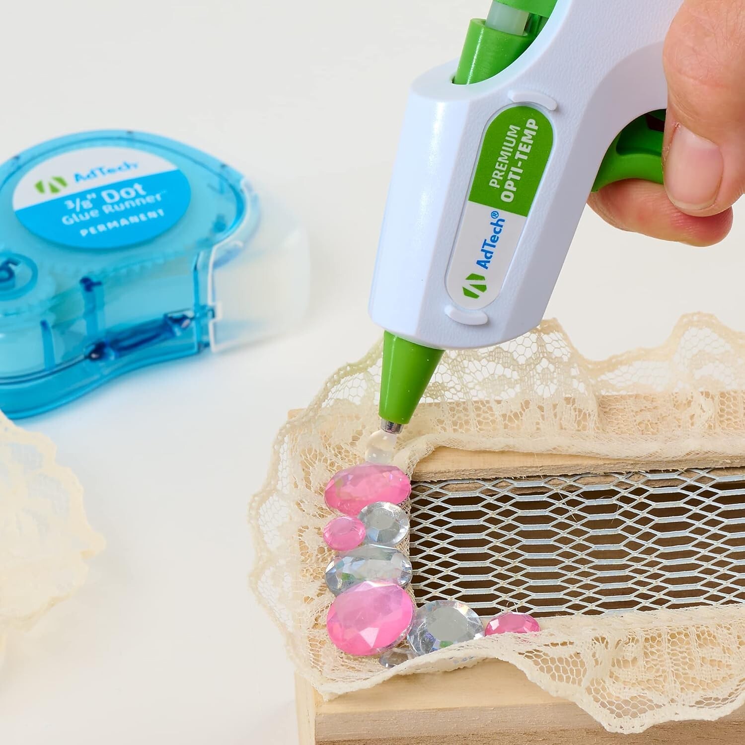 Adtech W220-34ZIP30 Hot, Non-Yellowing Glue Sticks, Clear, 30 Count 4 x 28 inch