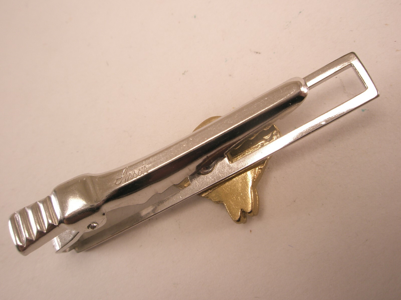 Horse Head Vintage ANSON Tie Bar Clip stallion mare hunter jumper gelding animal