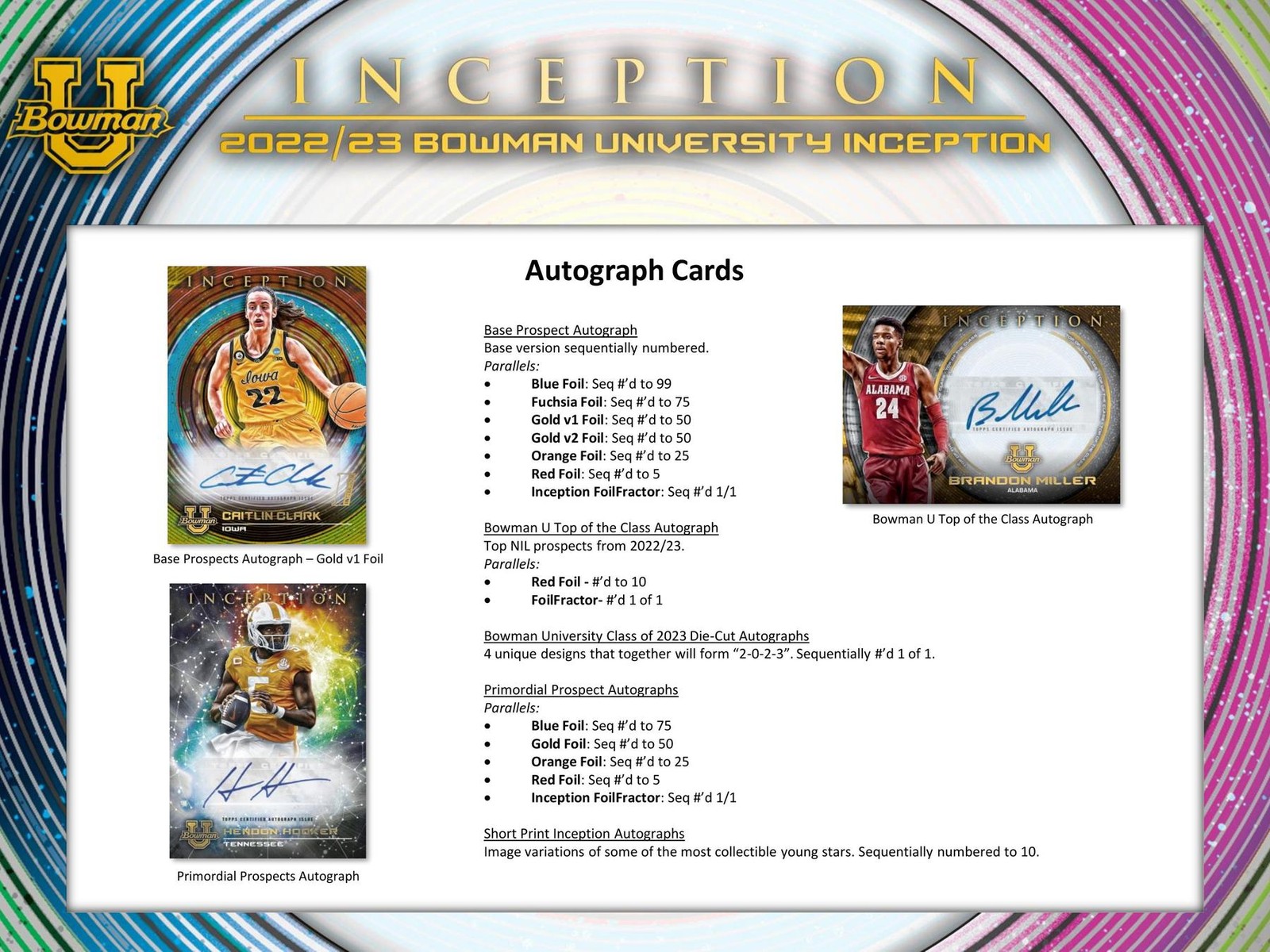2022/23 BOWMAN UNIVERSITY INCEPTION HOBBY BOX