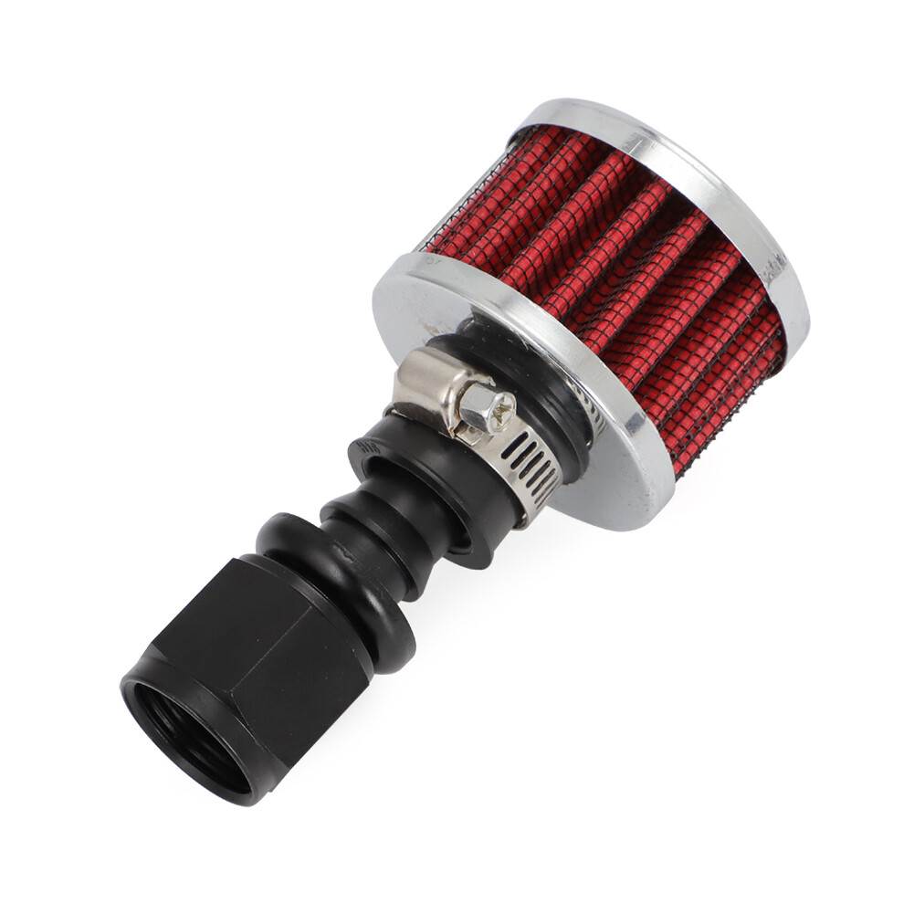 US For Fuel Cell Breather / Vent -10 AN Female Fitting with Filter Kit Aluminum