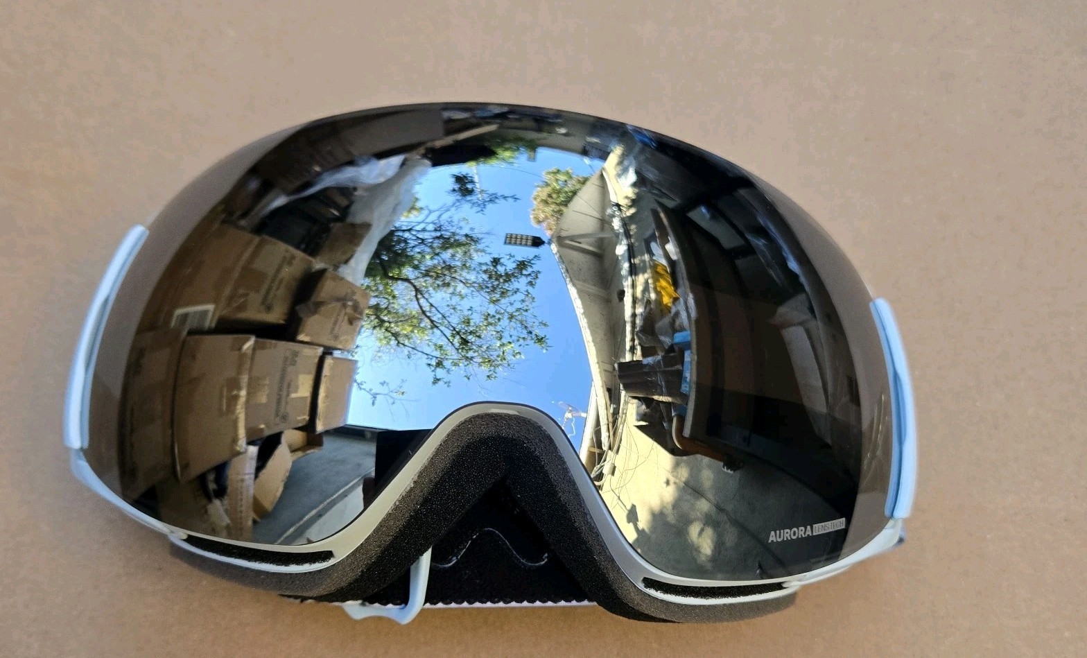 Wildhorn ROCA SNOW GOGGLE/ SKI AND SNOWBOARD GOGGLES. ROCA-FROST-SILVER-W.