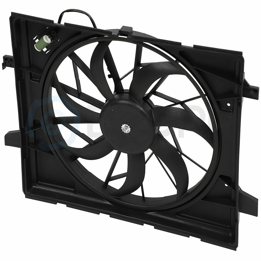 Radiator Cooling Fan Assembly For 2011-2015 2016 2017-2021 Jeep Grand Cherokee