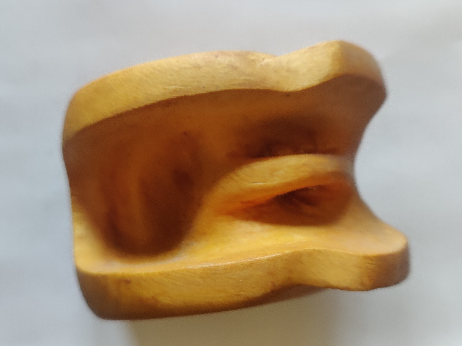 NORTHWEST COAST BEAVER NECKLACE MASK BY MASTER CARVER LEO JACOBS SR MASK BY