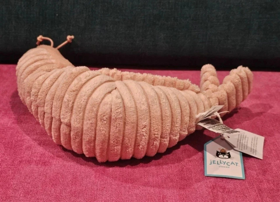 Jellycat SHELDON SHRIMP Soft Plush Toy Cute Stuffed Ocean Animal Doll Best Gift