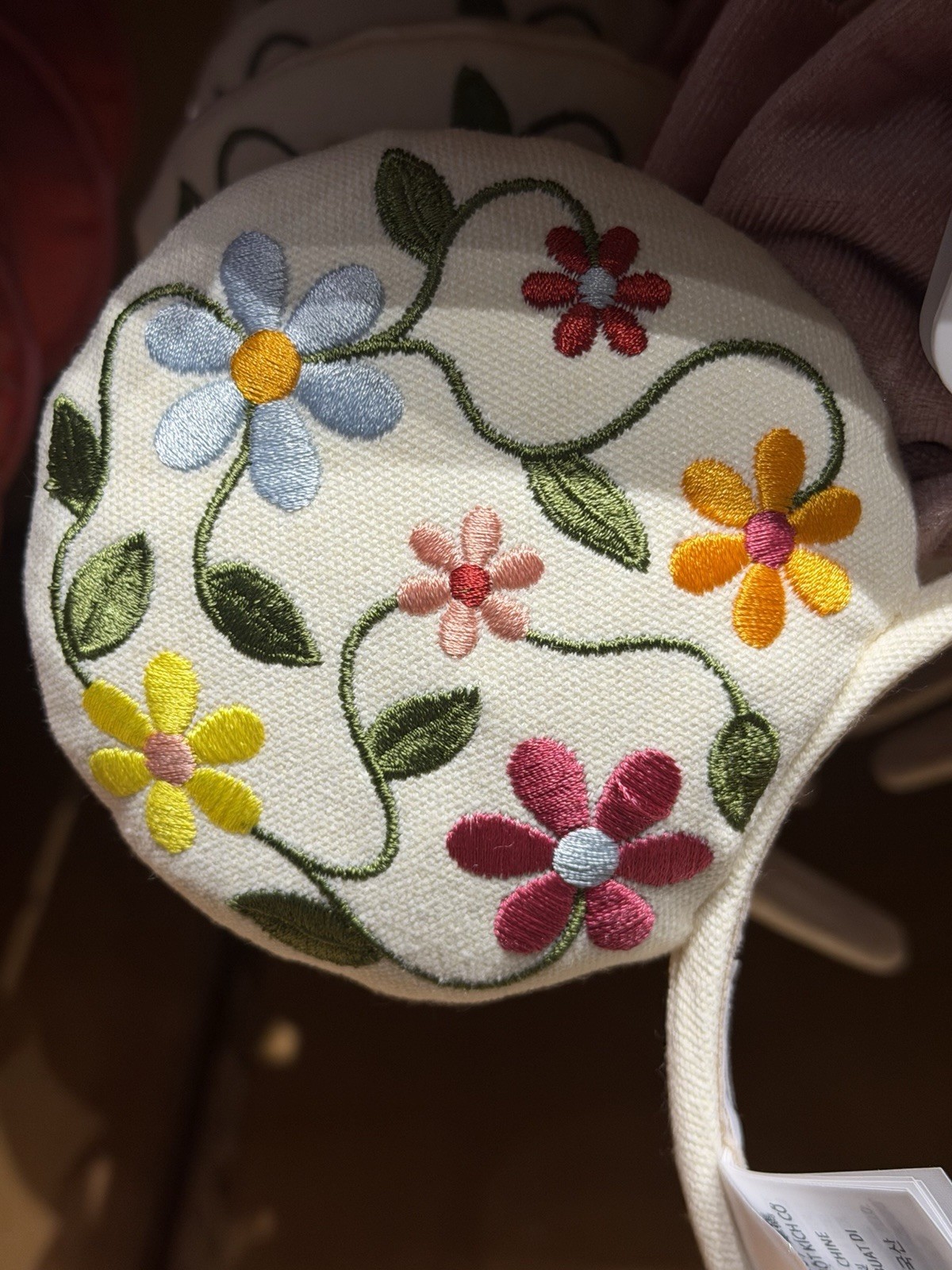 Disney Parks x Baublebar Minnie Mouse Floral Adult Ear Headband NWT