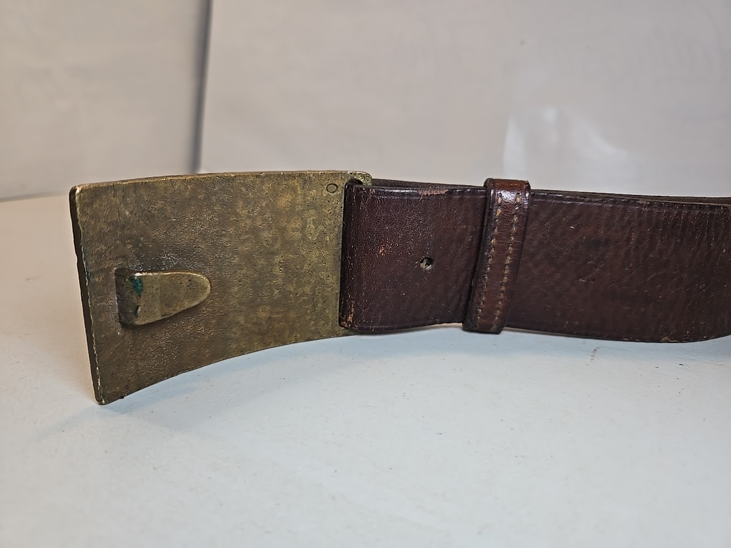 Indian Wars Army Model 1874 Leather Belt w/US Buckle-Rock Island Arsenal 11 Cav