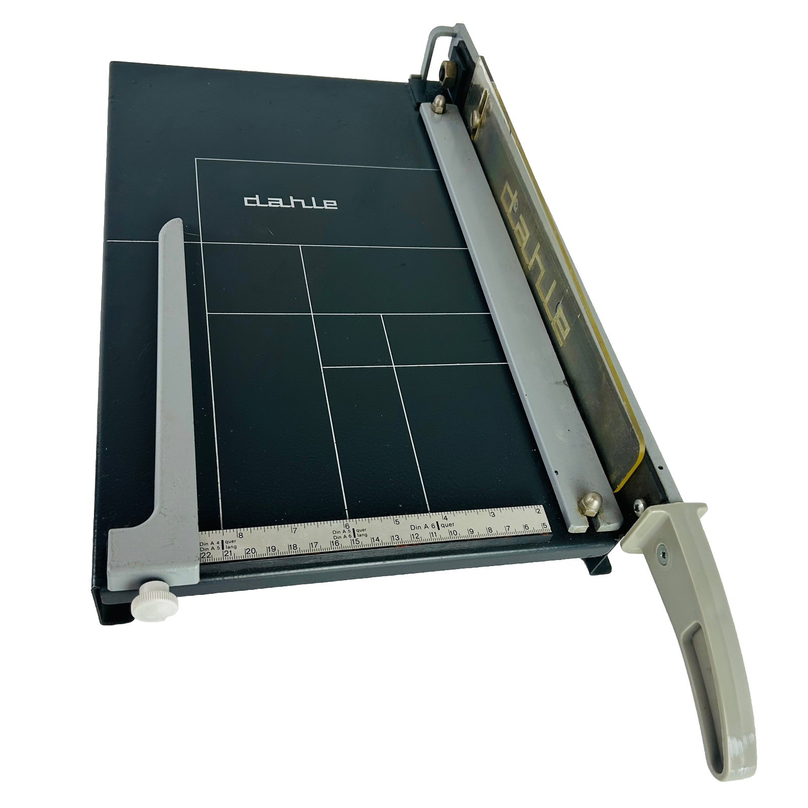 Dahle 511 Guillotine Paper Trimmer Cutter & Guide made in Germany