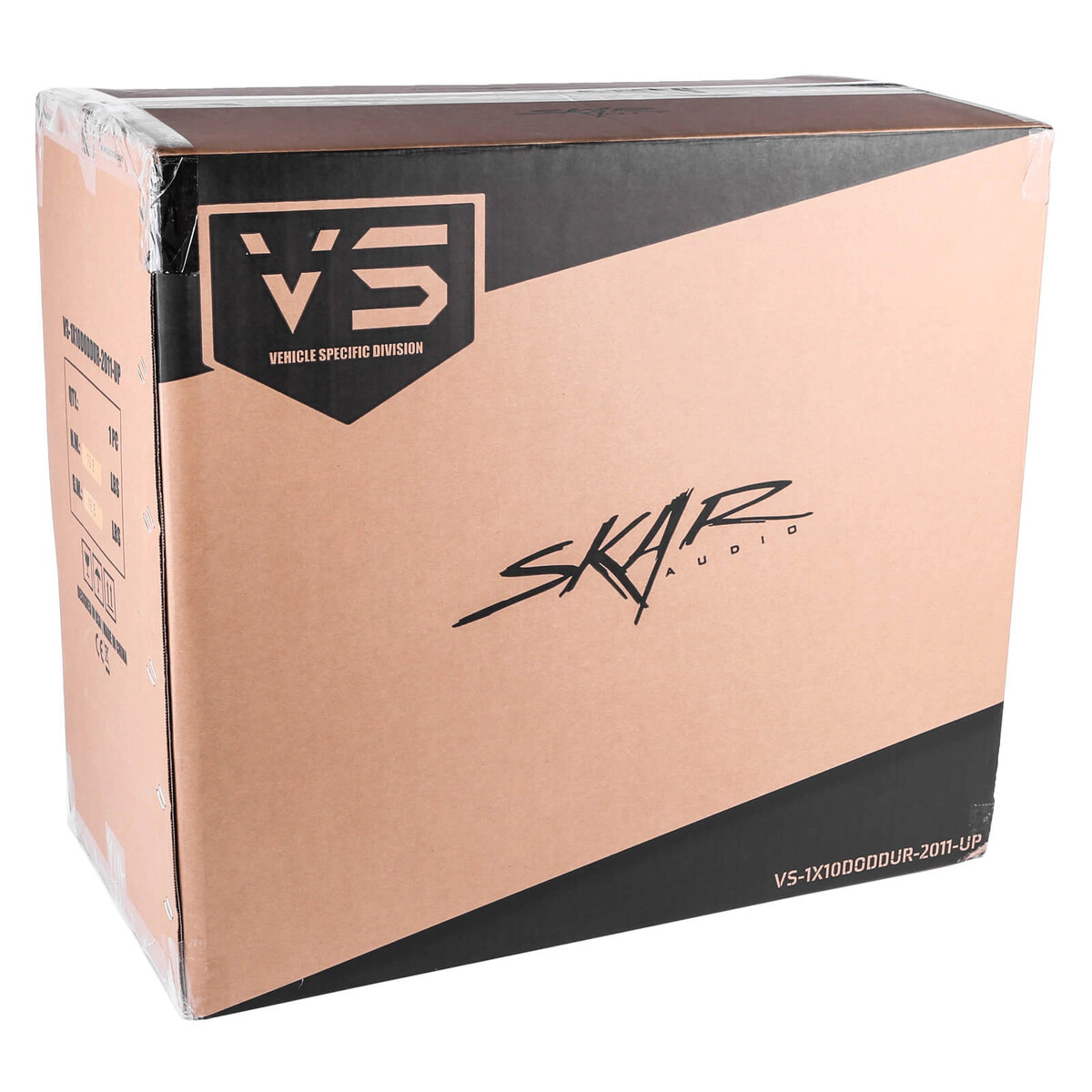 Fits 2011-2024 Dodge Durango Single 10" Sealed Subwoofer Enclosure