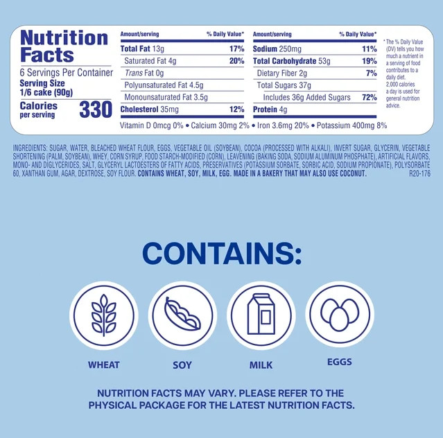 Chocolate Fudge Iced Pastry Soft Cake 1lb