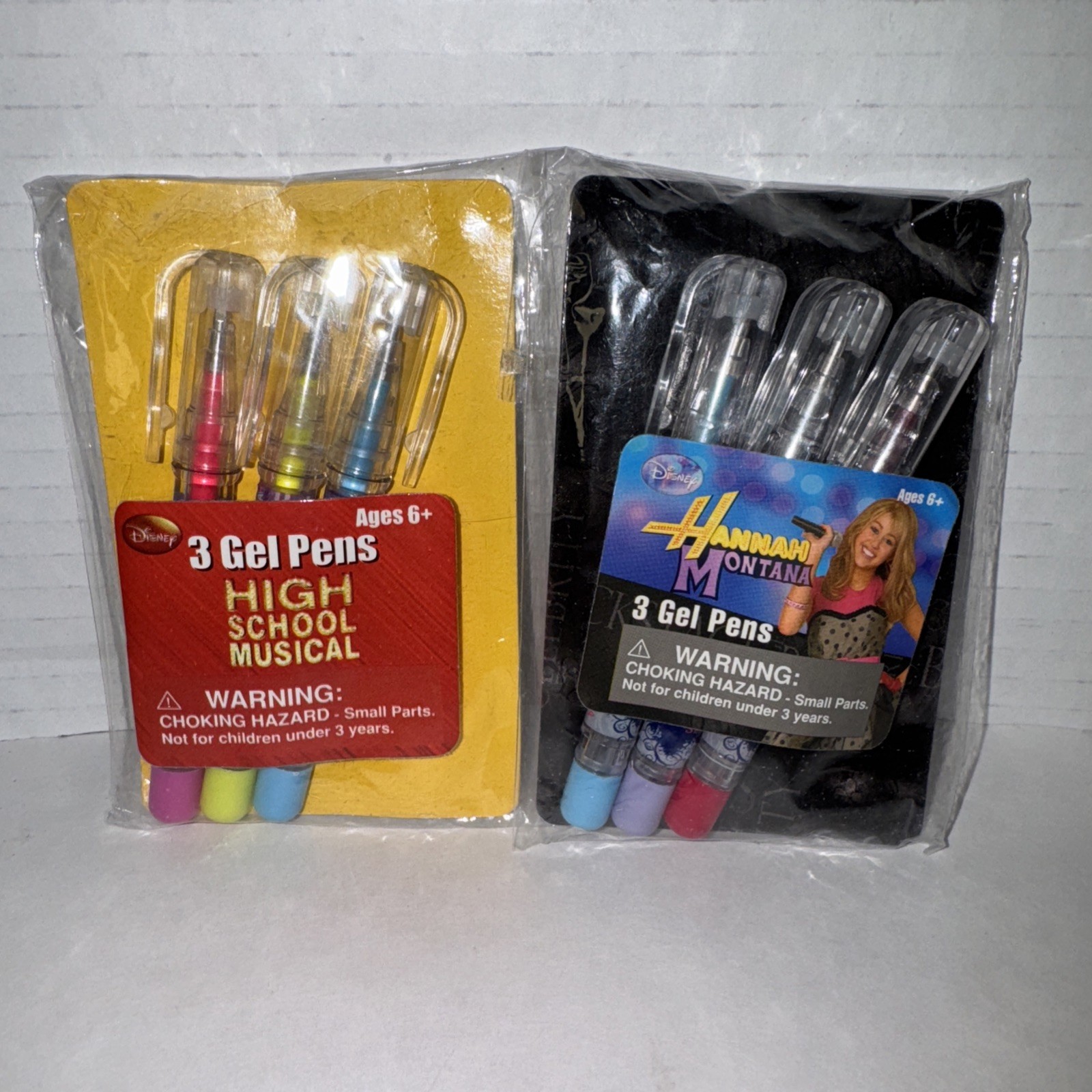Disney Hannah Montana High School Musical Office Supplies Mini Gel Pens! Rare!!