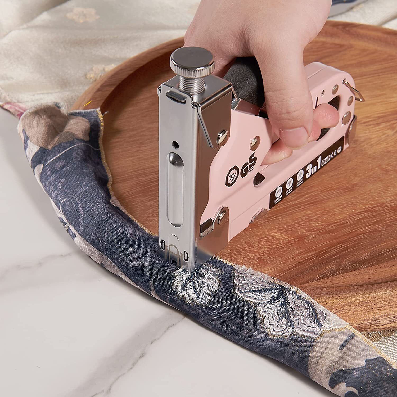 SHALL Heavy Duty 3 In 1 Hand Staple Gun Tacker With 3000 Staples Hand Tool Kit