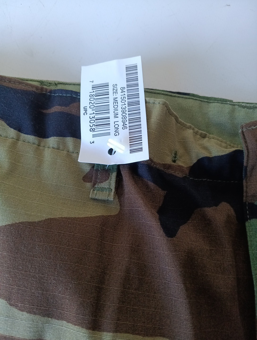 NWT US Army Combat Tousers Hot Weather Coat Uniform Med L Pants Woodland Camo