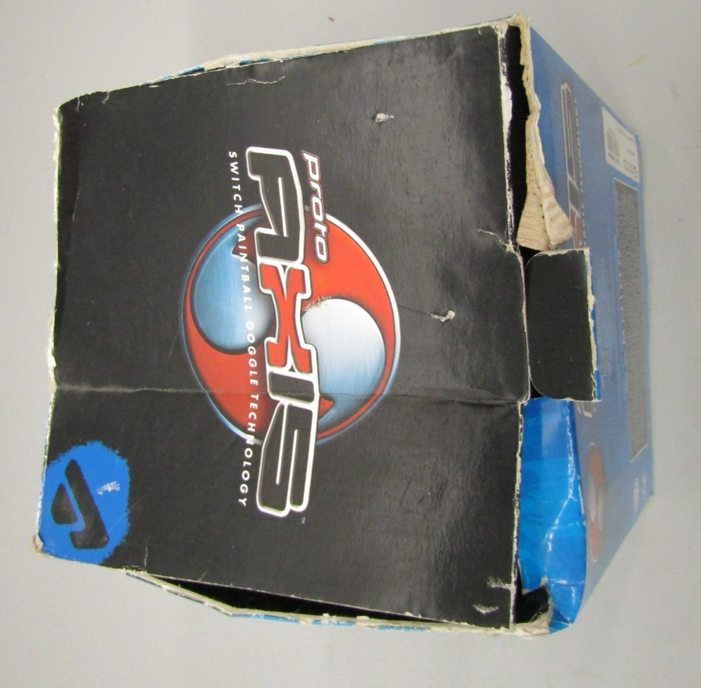 Proto Axis Paintball Mask Goggle - Black/Blue