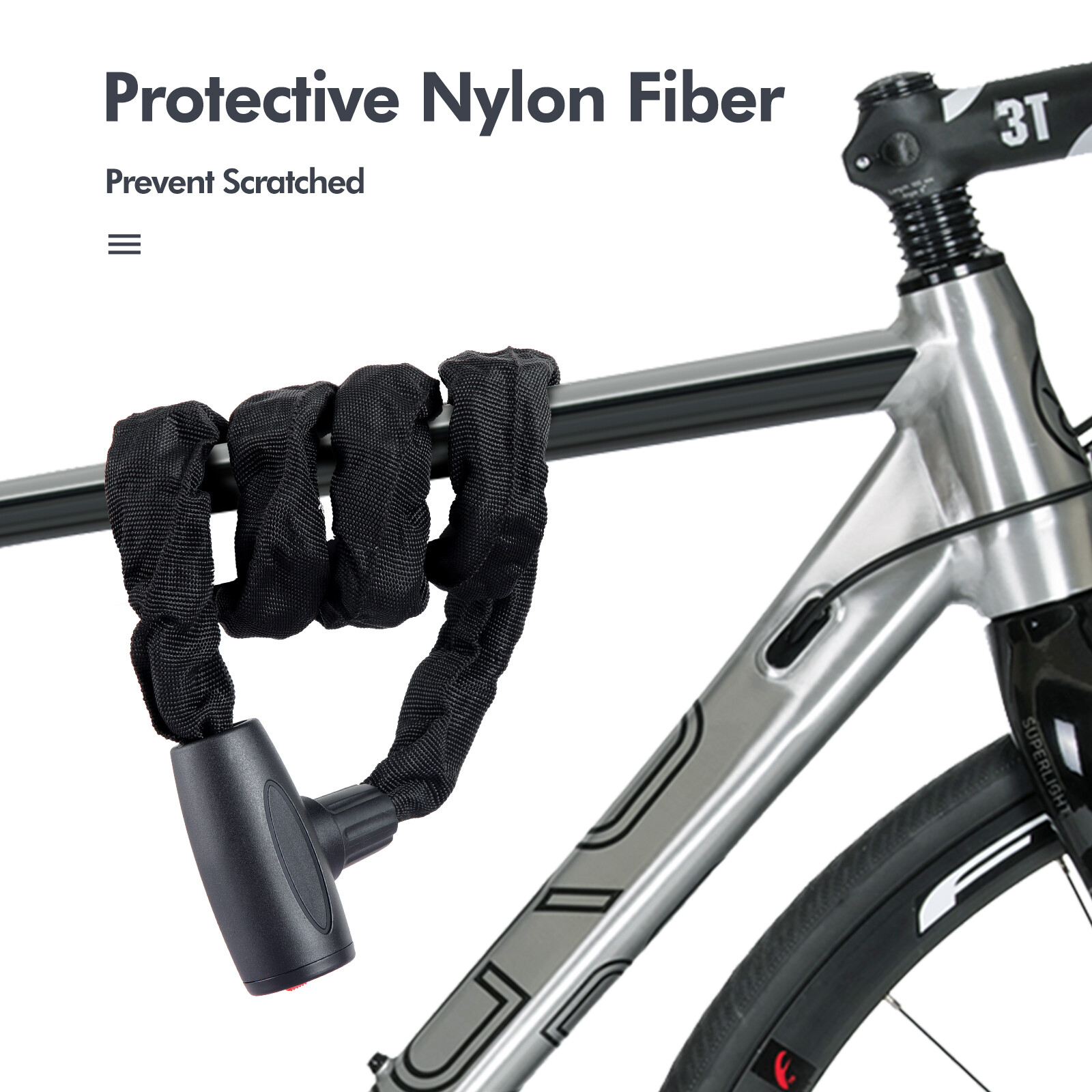 Lot Anti-theft Lock Electric Scooter Motorcycle Mountain Bike Chain Locks w/Keys