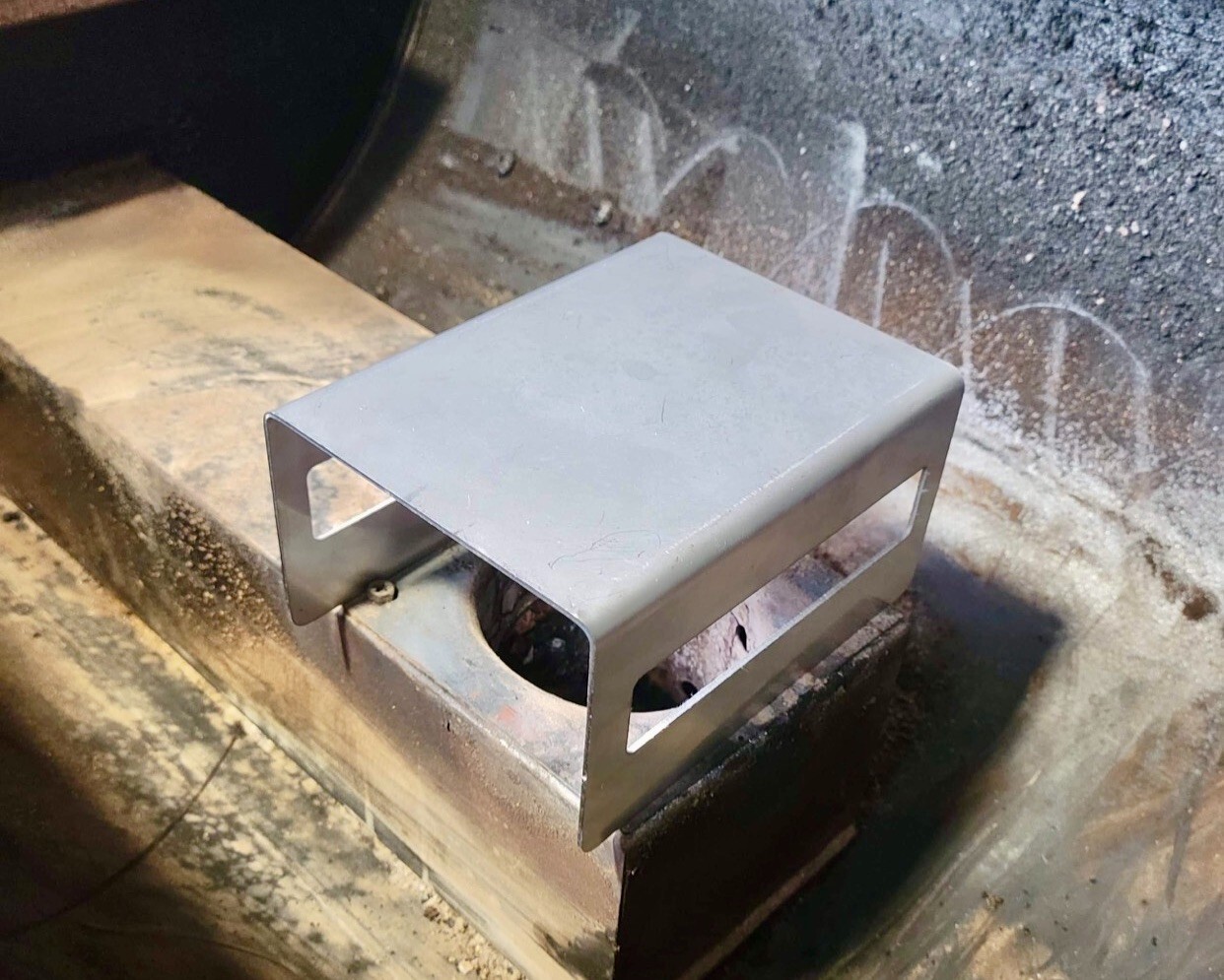 *NEW* 4 Window Flame Tamer Modification for Pit Boss Smoker