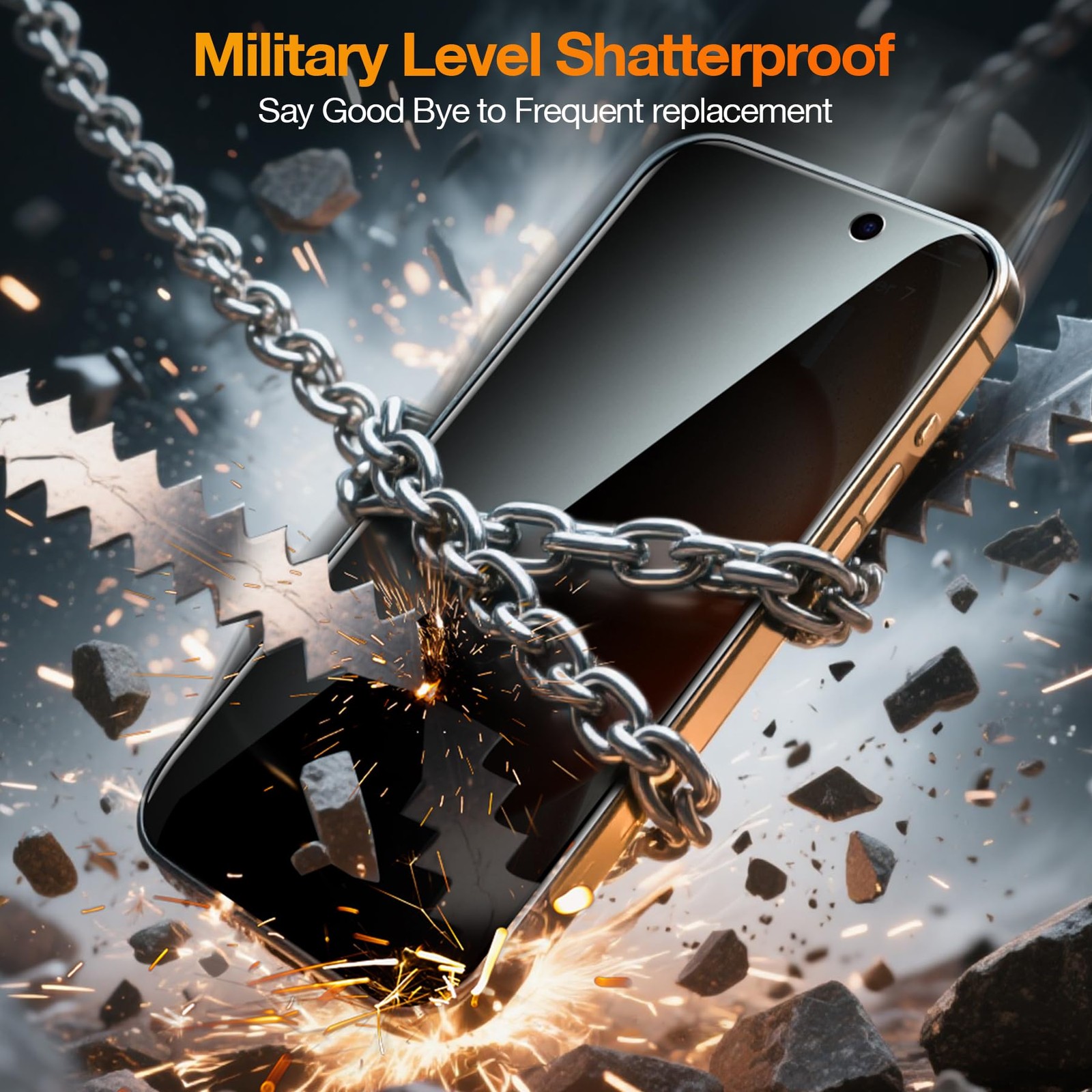 3 Pack for iPhone 17 Pro Max Privacy Screen Protector Tempered Glass +Lens