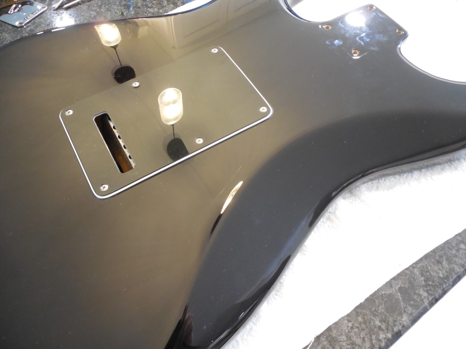 Fender Stratocaster Loaded Body Mint Upgraded