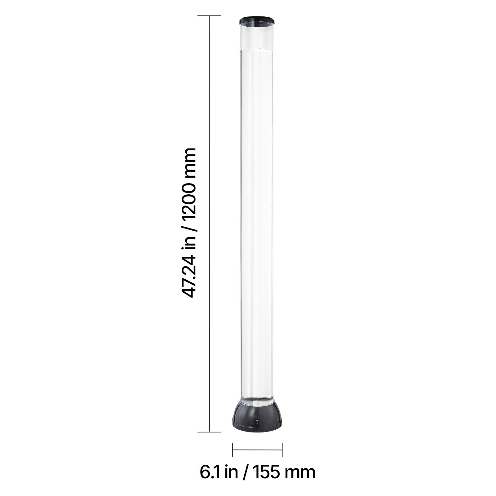 Bubble Tube Lamp 16 Color 4 ft Sensory Aquarium Lamp for Relief Calming