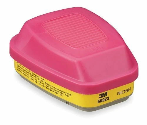 3M 60923 Organic Vapor Acid Gas P100 Respirator Protection Replacement Cartridge
