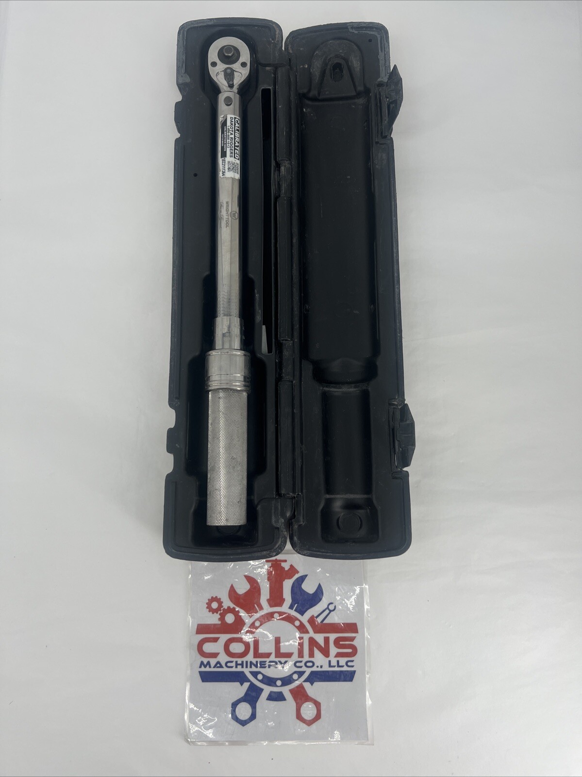 Wright Tool 3477 3/8" Drive Click Torque Wrench w Ratchet Handle with Case