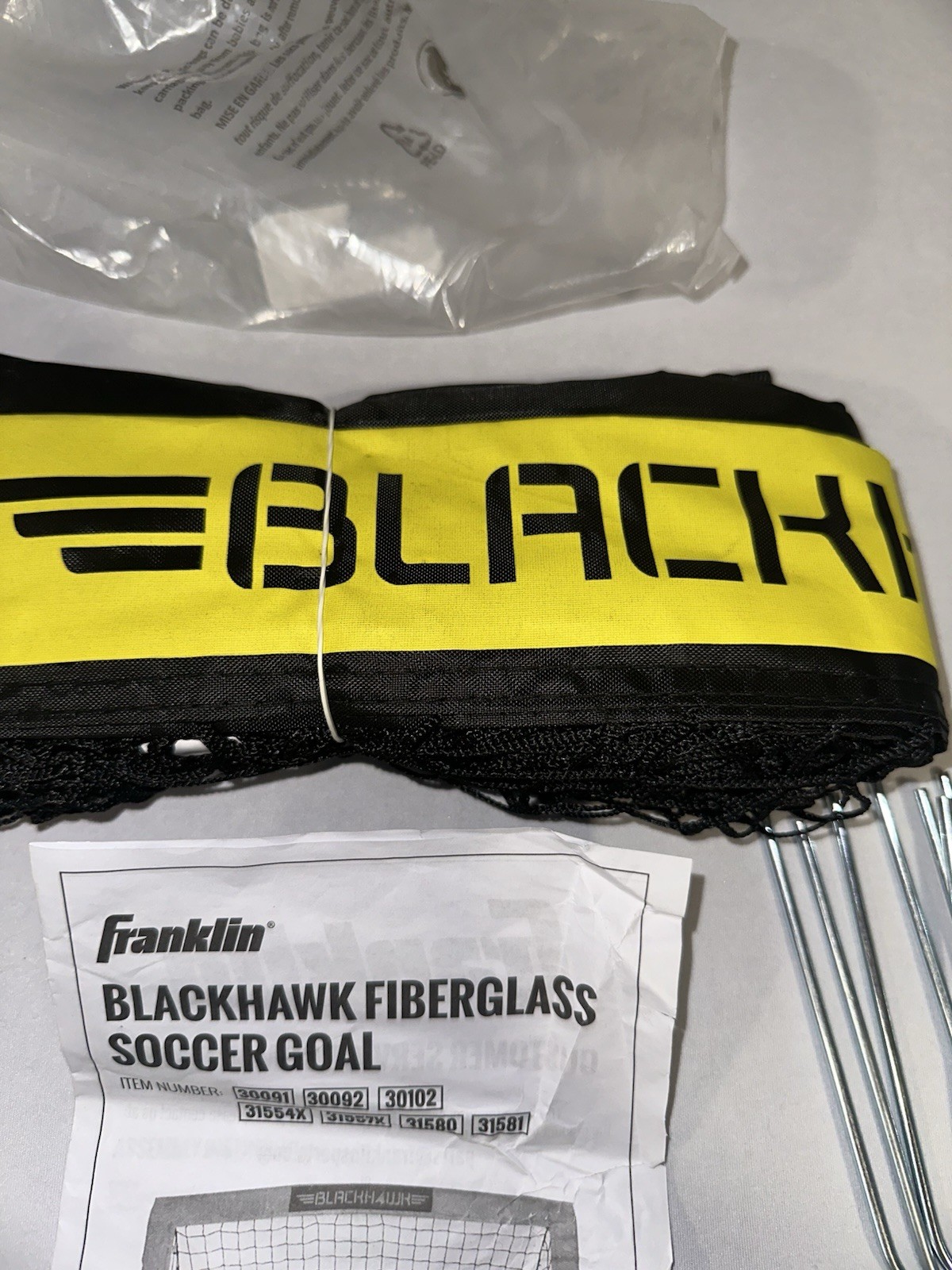 Franklin Sports Replacement Soccer Goal Net 30091, 30092, 30102, 31554x, & More