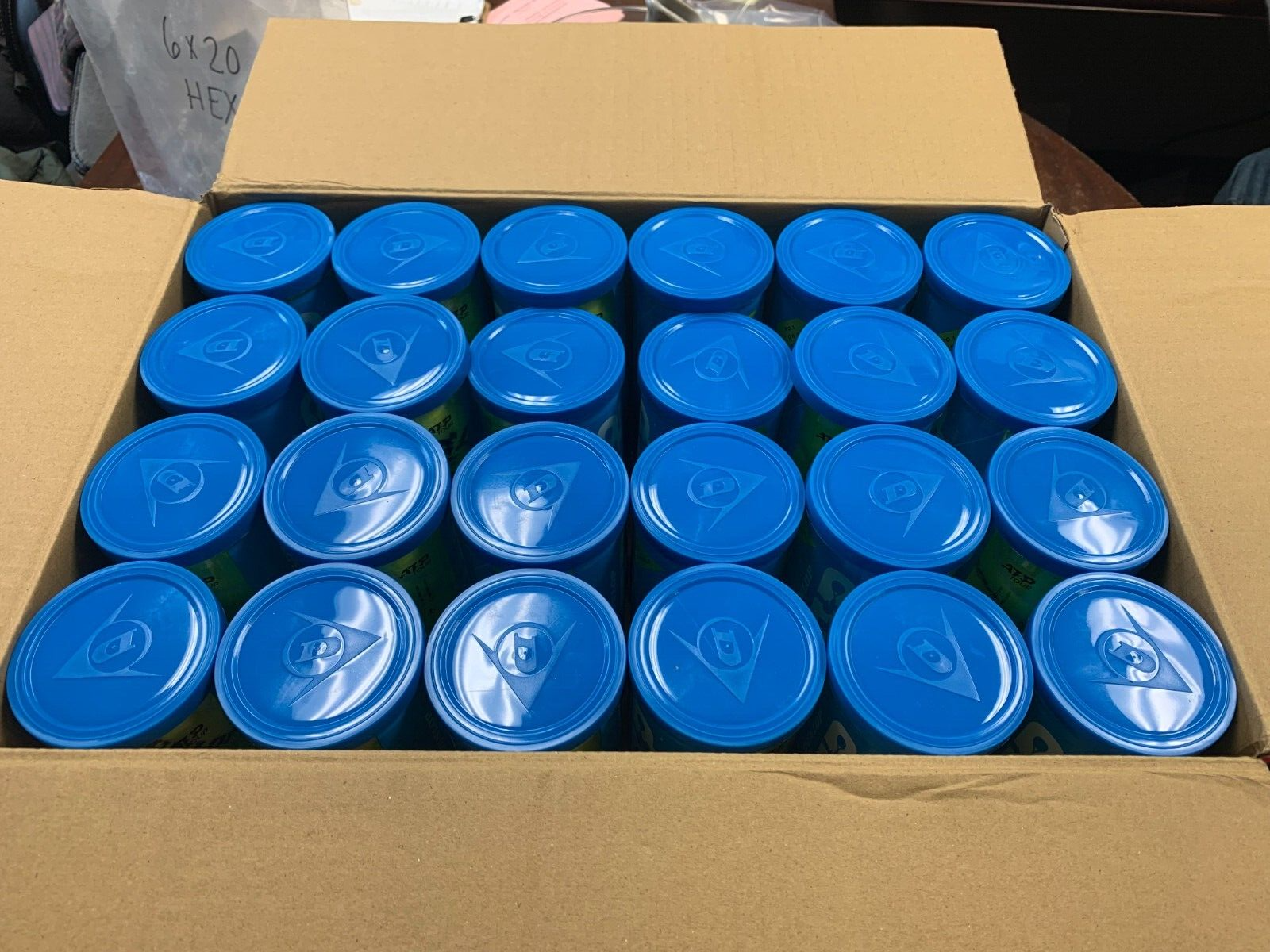 Dunlop ATP Extra Duty Tennis Balls, hard court balls, NEW, sold by the case