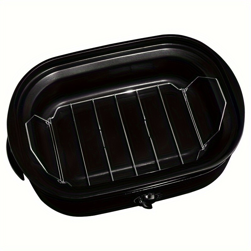 Electric Roaster Oven 16QT Turkey Roaster Oven w/ Self-Basting Lid , Steel Rack