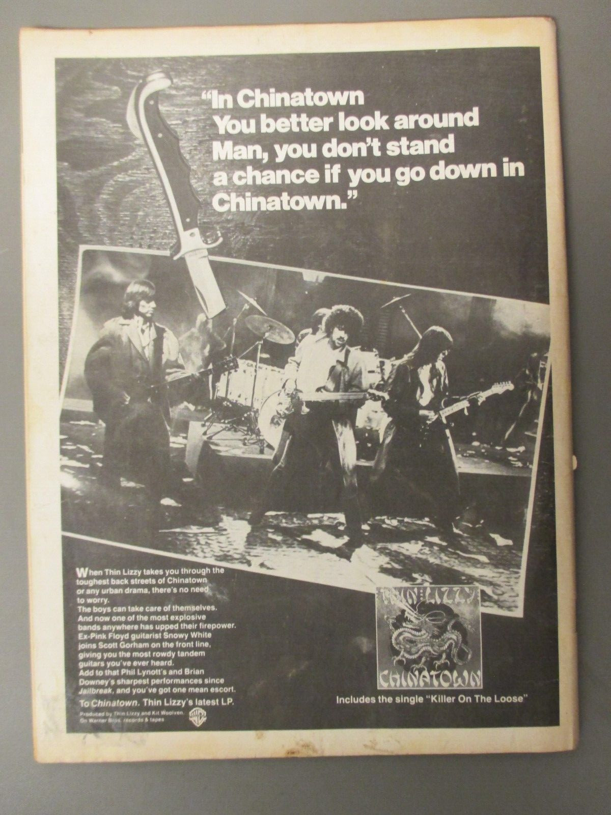 Creem Magazine Feb '81, Rockpile, Neil Young Dire Straits, Cheap Trick, Springst