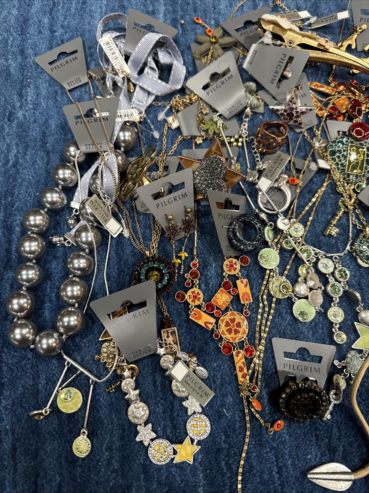 2 lbs Pounds Wearable Resellable Costume Jewelry New With Tags