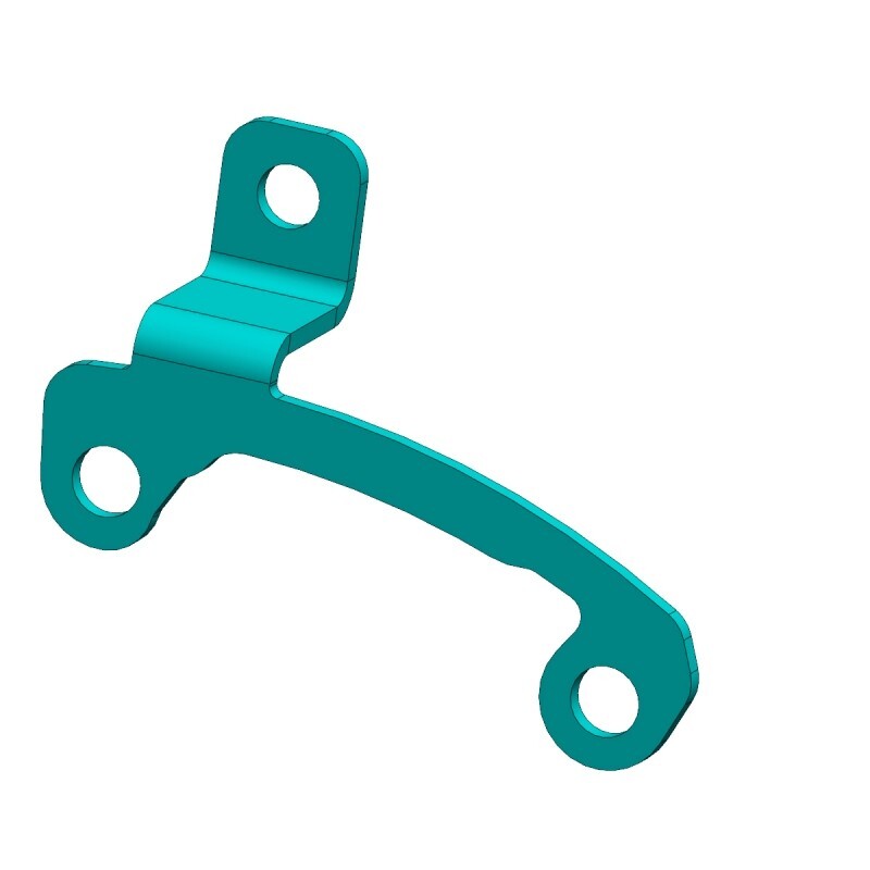 -3 AN BULKHEAD TAB, (FORD HOUSING) SET OF 2 W/ HARDWARE