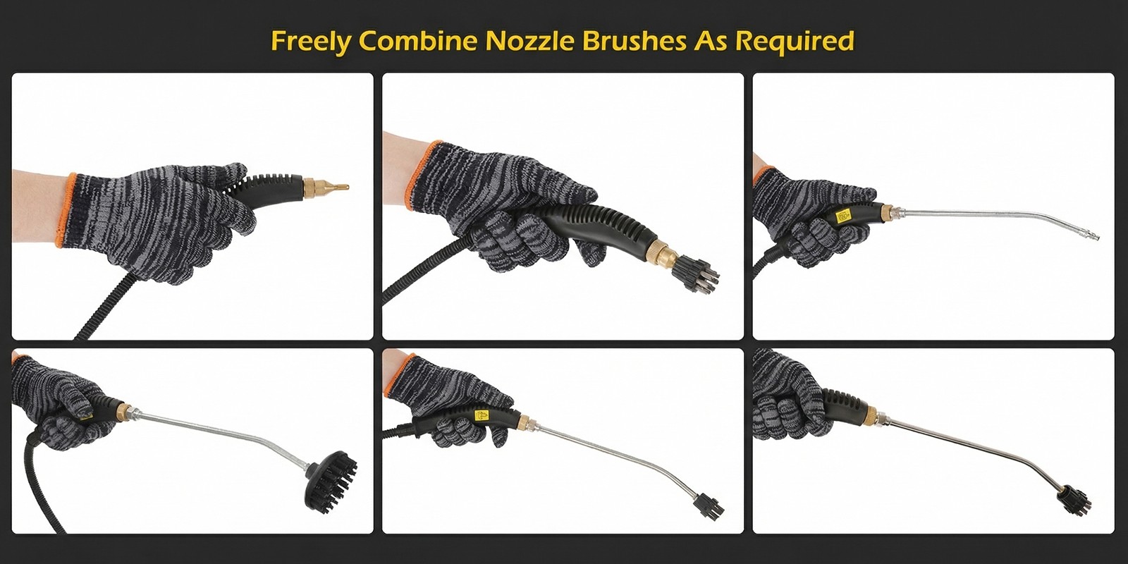 3800W High Pressure Steam Cleaner Household Car Steam Cleaner Cleaning Machine