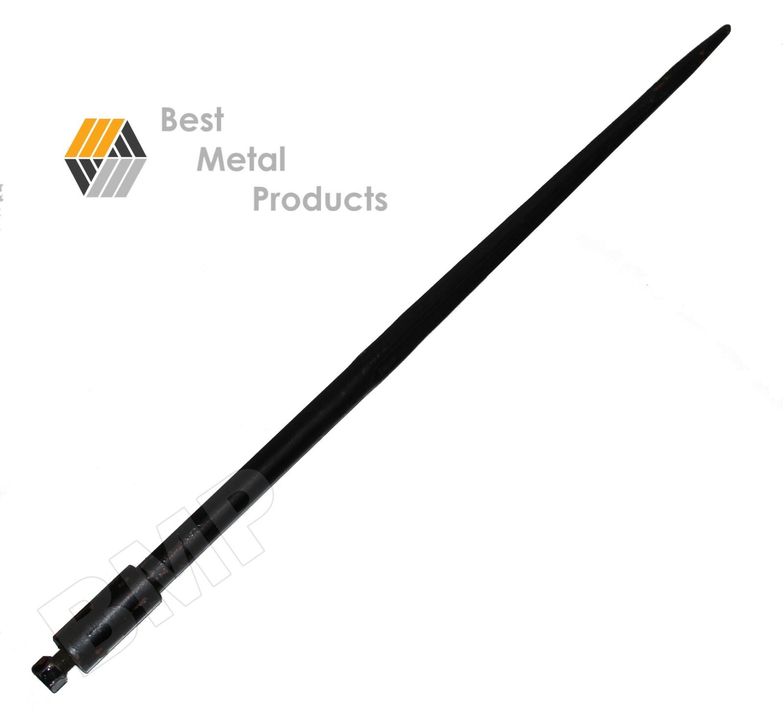 Bale Spike / Spear / Hay Tine with nut and Sleeve  43" 0800110