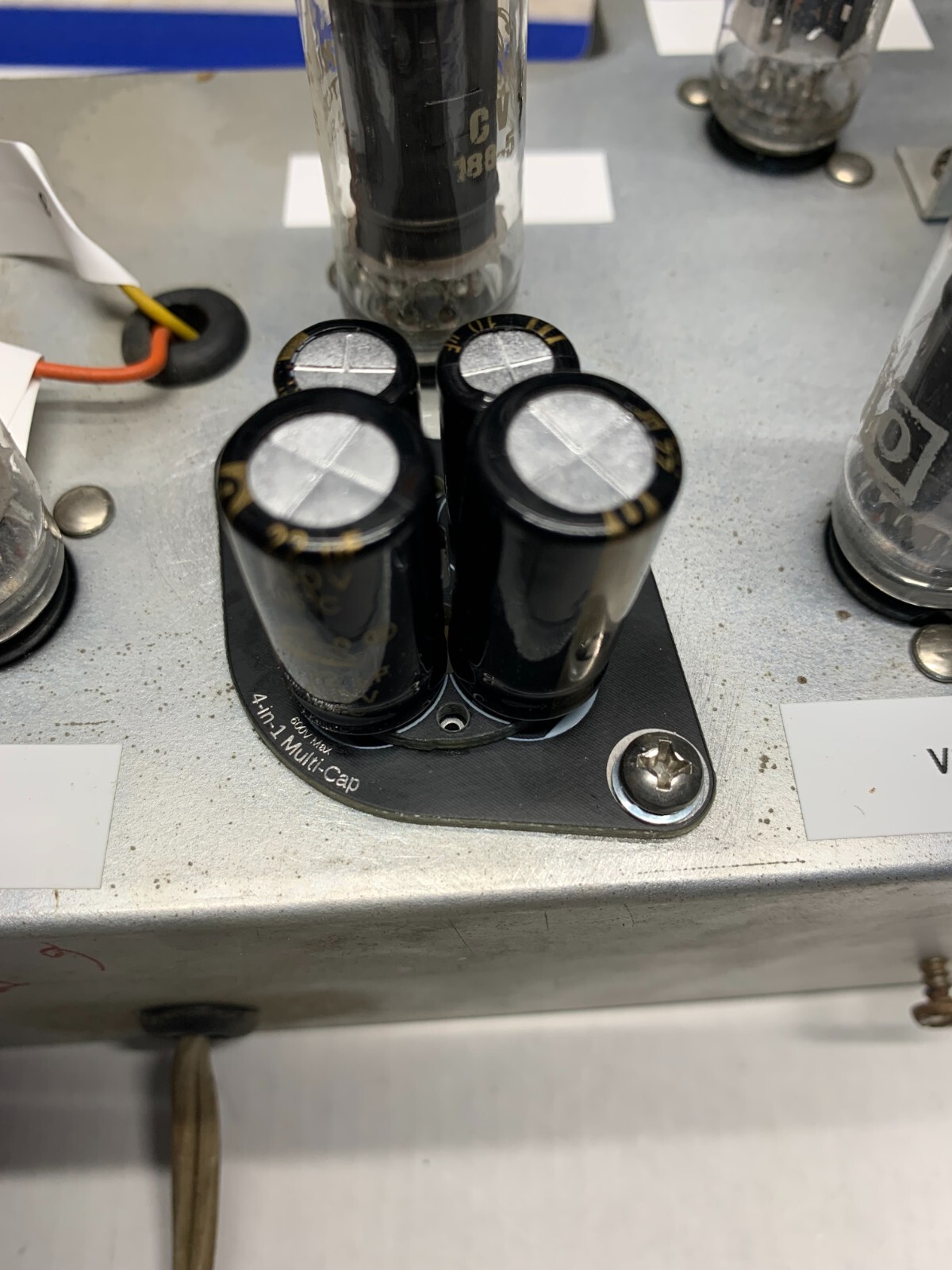 Multi Section Sector Capacitor Circuit Board KIT 600V up to four Capacitors 4in1