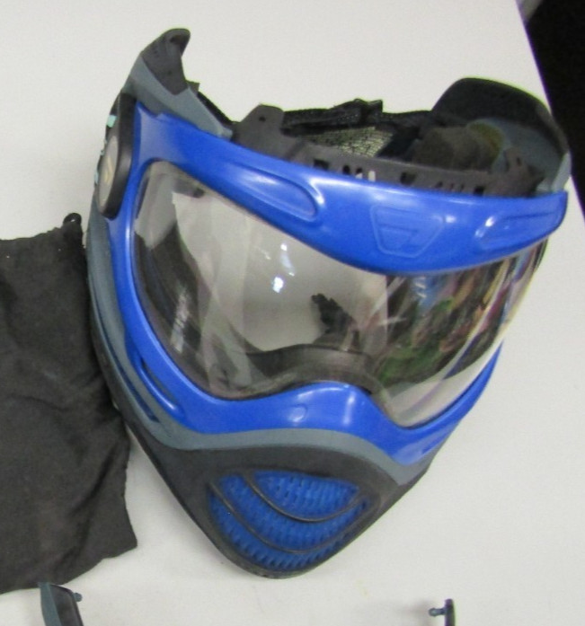 Proto Axis Paintball Mask Goggle - Black/Blue