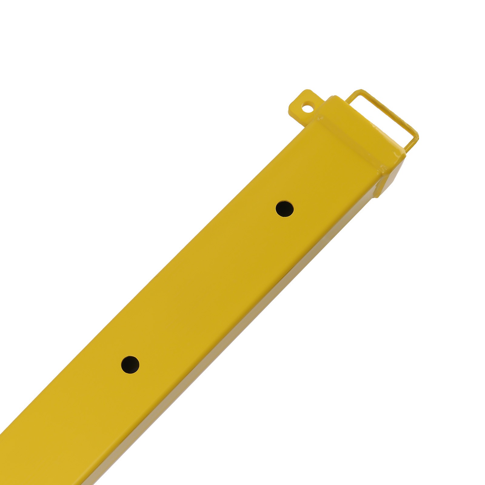 Heavy-Duty Steel Forklift Jib Boom - 47.25"-77" Adjustable Hooks Tool NEW